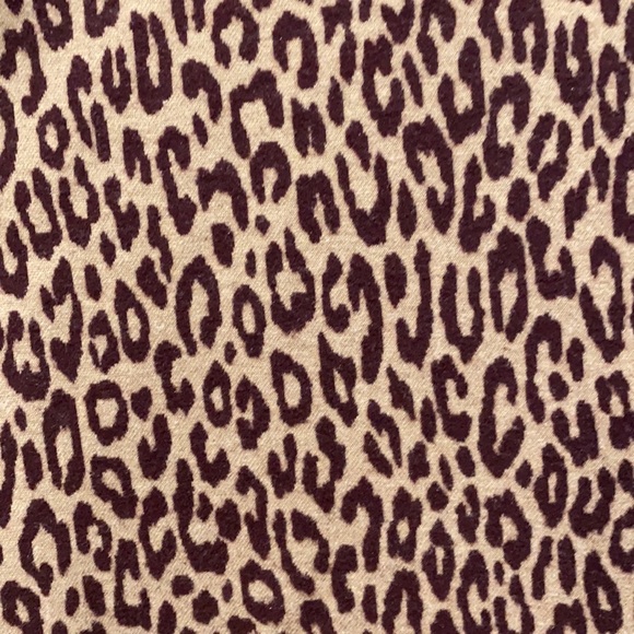 Ann Taylor The Animal Print Side Zip Legging M - Picture 7 of 11